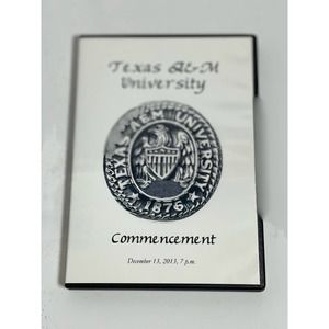 Texas A&M University Commencement 2013 dvd